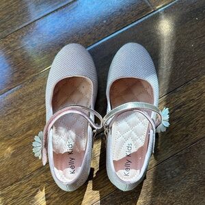 Kelly Kids Blush Pink Dress Shoes for Girls (sz 13)